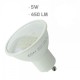 Lámpara LEDs Spot GU10 5W 450Lm
